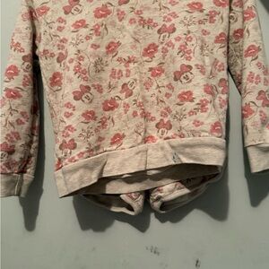 Disney Minnie Mouse Floral Top in Pink and Cream